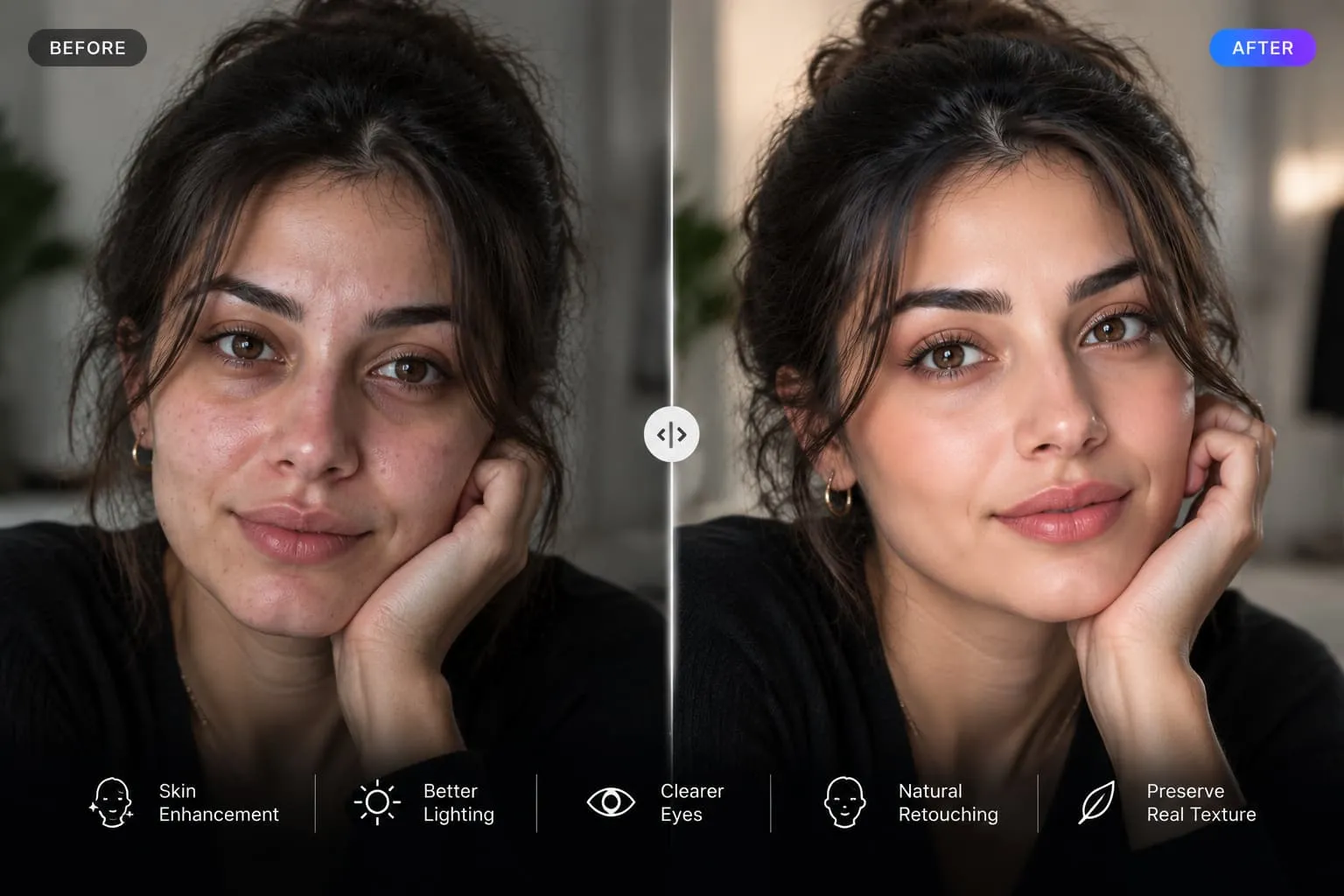 Fotor AI برای روتوش و اصلاح رنگ در چند ثانیه