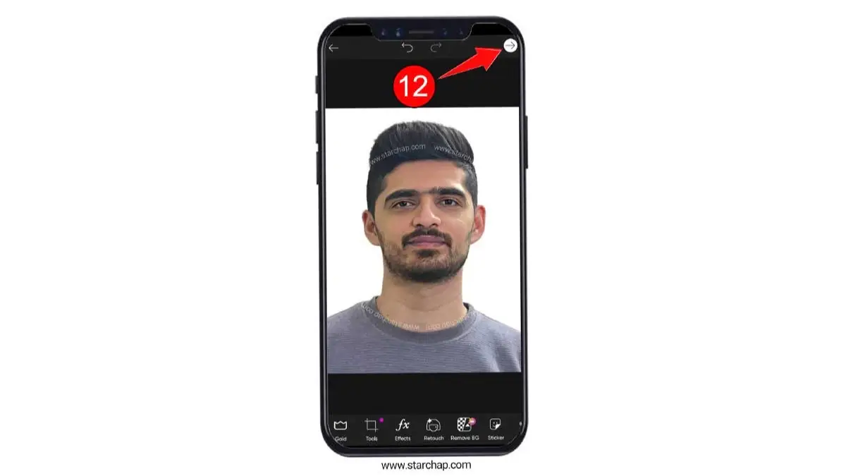گرفتن عکسئ پرسنلی با گوشی